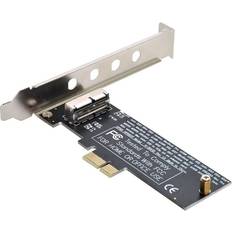 Controller Cards Tlily PCI Express Conversion Card PCI-E 1X to 12+16 Pin for 2013-2017 Pro Air SSD