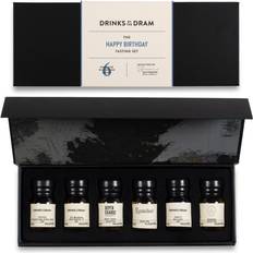 Beer & Spirits Drinks By The Dram Happy Birthday Rum Tasting Set Black