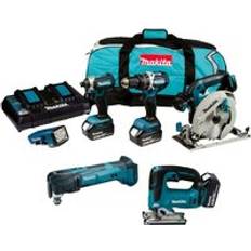 Makita multi tool 18v Makita DLX 18V Brushless 6 Piece LXT Multi Tool Kit