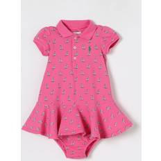 Polo Ralph Lauren Kids Pink Cotton Dress - Fuchsia
