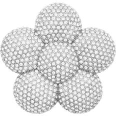 Marc Jacobs Brooches Marc Jacobs Pave Balloon Daisy Brooch - Silver