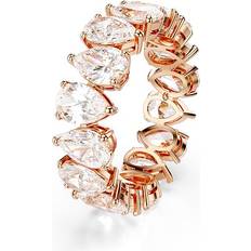 Swarovski Ringar Swarovski Matrix Vittore Ring Pear Cut - White/Rose Gold