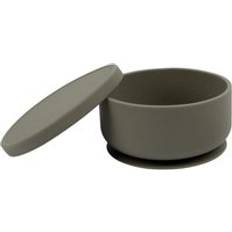 Silicone Plates & Bowls Tiny Dining Silicone Baby Suction Bowl with Lid
