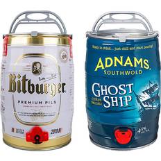 Adnams Mini Keg Pair 2x5l 4.8% Pilsner Ghost Ship