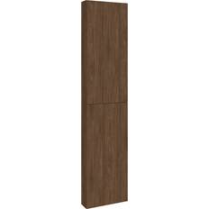 Hill Ceramic Väggskåp Unity Med Två Dörrar Valnöt Matt 40 x 12.6 x 180 cm