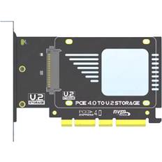 Tlily PCIe 4.0 to U.2 SFF-8639 Adapter 128Gbps GEN5 U.2 SSD