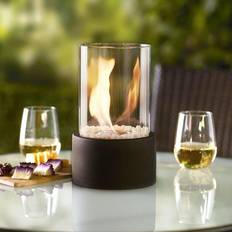 White Fire Pits & Fire Baskets Meterk Outdoor Fire Pit Tabletop Portable Fire Bowl Pot Ethanol Fireplace White