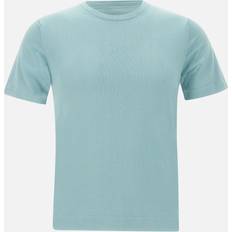 Man Short-Sleeved Pure Cotton Sweater - Green