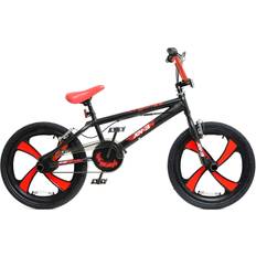 Black BMX Bikes XN 3 20 Inch BMX Black and Red Freestyle Bike