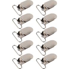 Goolrc Silver Metal Suspender Braces 25mm