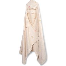 Babyhåndklæder Filibabba Embroidered Hooded Towel GOTS Ocean Blossom