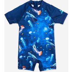 Drenge - Genbrugsmaterialer UV-dragter Soliswim Blue Beach Shorts - Blue