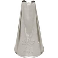 Steel Icing Bags & Nozzles Ateco No.42 Double Line Metal Piping Grey Icing Bag & Nozzle