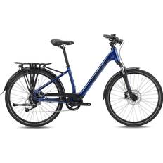 Unisex El-bycykler BH eBike Hybrid Core Street Blue Unisex
