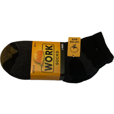 Ultimate Heavy Cotton Cushioned Low Quarter Ankle Work Sock - 5 Pair