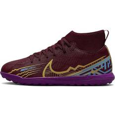 Nike Mercurial Superfly 9 Club KM TF Turf K - Red Purple