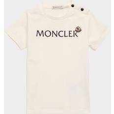 Moncler Overdele Børnetøj Moncler T-shirt - Hvid Med Navy