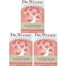 Dr. Woods Skin Exfoliating English Rose Bar Soap with Organic Shea But