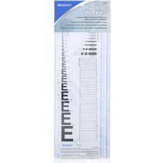 Westcott Accu Spec II Type and Specifier Set Slide Gauge