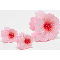 Hair Accessories Stradivarius Pack of 3 Flower Hair Clips in Pink