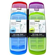 Joie Assorted Color Green/Purple/Red/Blue Ice Cube Tray