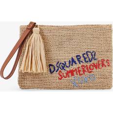 Natural Clutches DSquared2 Clutch Woman - Beige