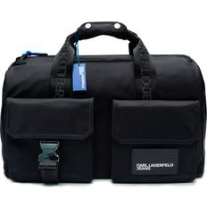 Herre Messenger-tasker Karl Lagerfeld Weekender Bag - Black