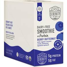 Serenity Kids Dairy Free Smoothie Protein 6 Months Berry Butternut 6 Pouches