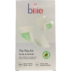 Hair Removal Products Billie Wax Kit Face And Bikini 32 Strips