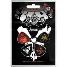 Black Metal Plectrum Pack of 5