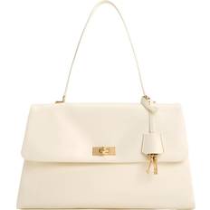 Charles & Keith Kerry Satchel Bag Cream