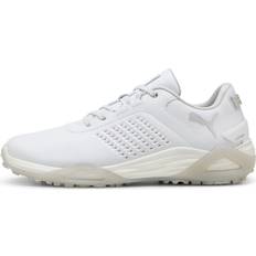 Puma Men's Shadowcat NITRO Leather Golf Shoes - White