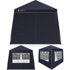 Casaria Capri 3x3m Pop-Up Gazebo with 4 Side Panels