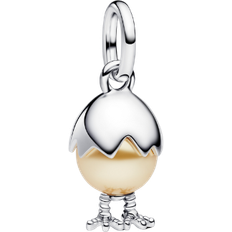 Gul Charms & Vedhæng Pandora Easter Egg Dangle Charm