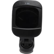 Black Tuning Equipment Aroma Clip On Guitar Tuner Black LCD Display A0 to C8 430 to 450Hz A4