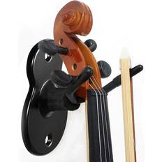 Svarta Väggmontering Tomtop Jms Violin Hanger Wall Mount Hook 2 Pack
