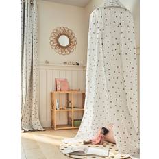 Betthimmel Vertbaudet Heart Bed Canopy Essentiels Printed Beige