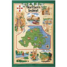Samuel Lamont Northern Ireland Tea Map Travel History Culture Kitchen Towel