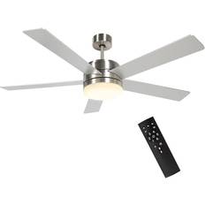 Homcom Ventilador De Techo Con Luz LED 46W