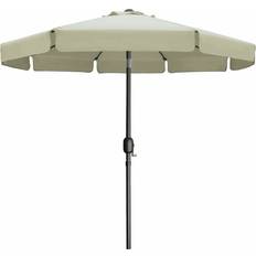 Trädgård & Utemiljö Marbueno Parasol Acero 300 cm Beige Polyester Stål