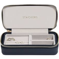 Stackers Smyckeskrin Stackers Travel Medium Schmuck-Reisekästchen - Marineblau