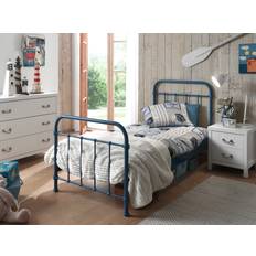 Verstelbare Bedden New York Bed 90x200 cm Blauw