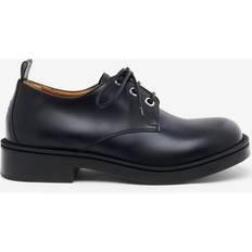 Pink Derby Alexander McQueen Trunk Lace Up Derby Shoe - Black