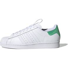 Green - adidas Superstar Shoes adidas Superstar Guangzhou Retro Low Top Casual Skate Shoes - White/Green