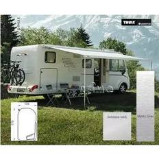 Thule Omnistor 8000 Markise 5 x 2.75 m Weiß Tuch Mystic Grau