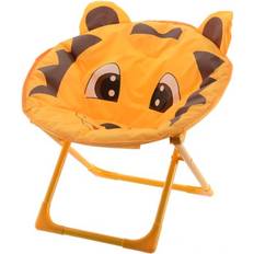 Decoris Kids Lion Moon Chair Orange