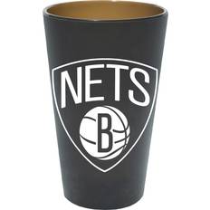 Beer Glasses WinCraft Brooklyn Nets Silicone Pint Beer Glass