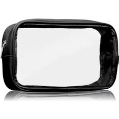Medium Clear Organizer Neceser Transparente - Black