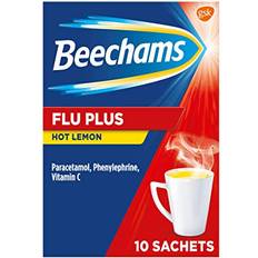 Medicines Cold and Flu Sachets Sore Throat and Headache Relief Medicine with Paracetamol 10 Count