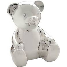Juliana Bambino Silver Plated Teddy Bear Money Box